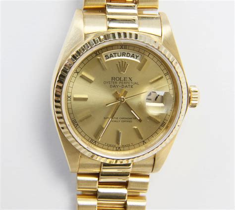 rolex 18k yellow gold oyster perpetual day-date president|oyster perpetual day date price.